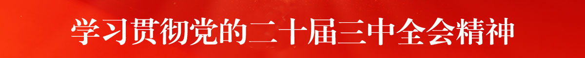 學(xué)習(xí)貫徹黨的二十屆三中全會(huì)精神